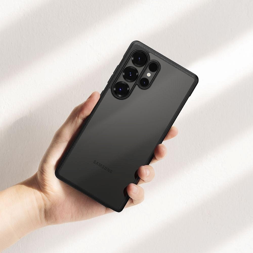 Samsung Galaxy S25 Ultra Ringke Fusion Bold Deksel - Gjennomsiktig / Svart