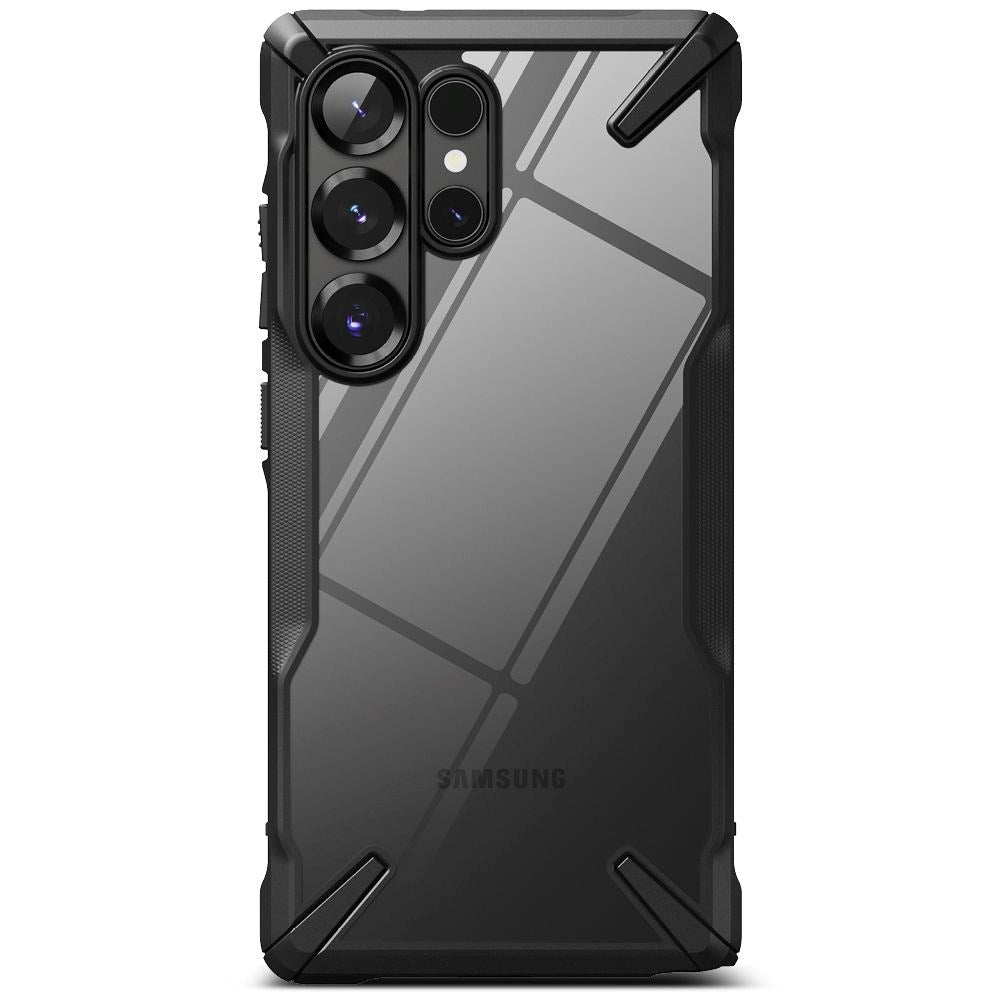 Samsung Galaxy S25 Ultra Ringke Fusion X Deksel - Gjennomsiktig / Svart