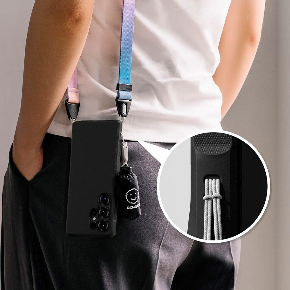 Samsung Galaxy S25 Ultra - Ringke Onyx Plast Deksel - Svart