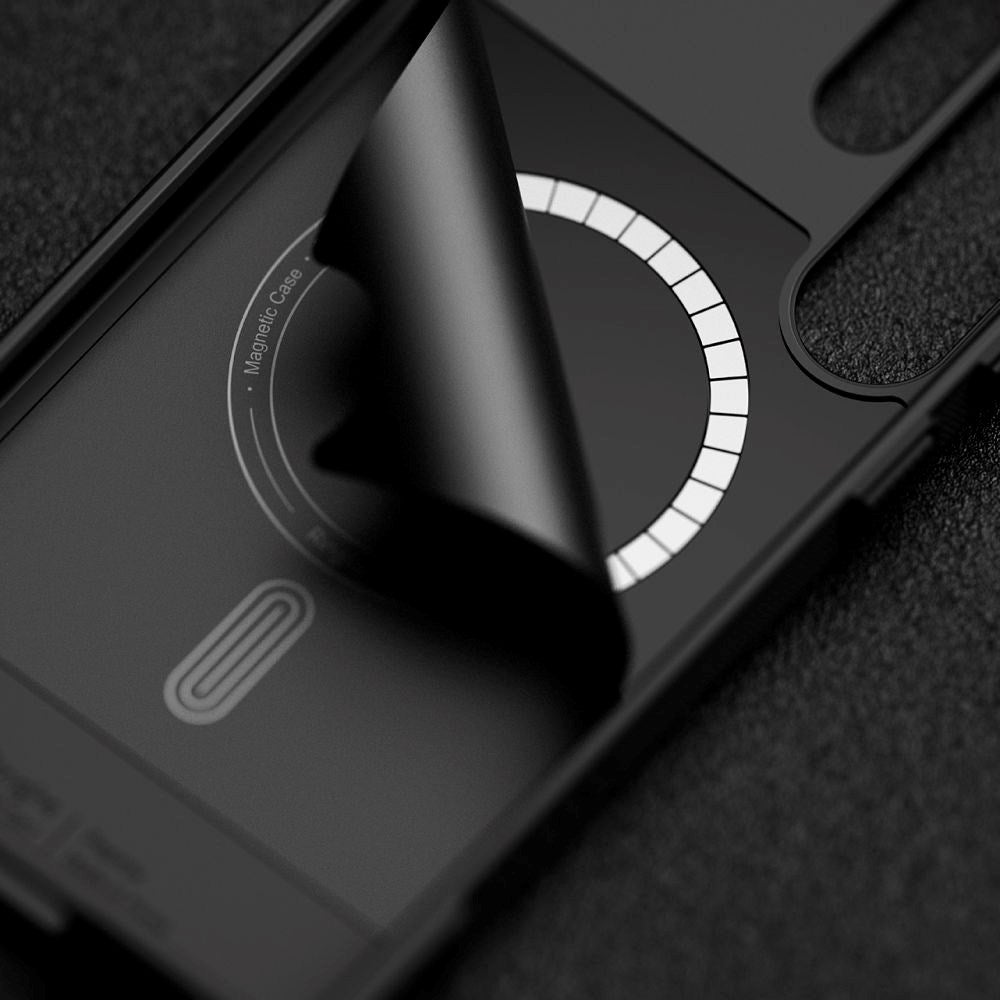 Samsung Galaxy S25 Ultra - Ringke Rugged Gear Plast Deksel - MagSafe Kompatibel - Svart