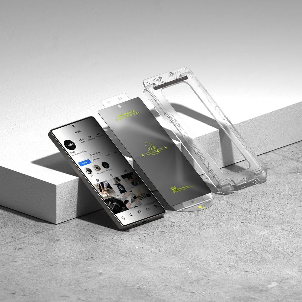 Ringke Samsung Galaxy S25 Ultra Easy Slide Herdet Glass Skjermbeskytter – Privacy