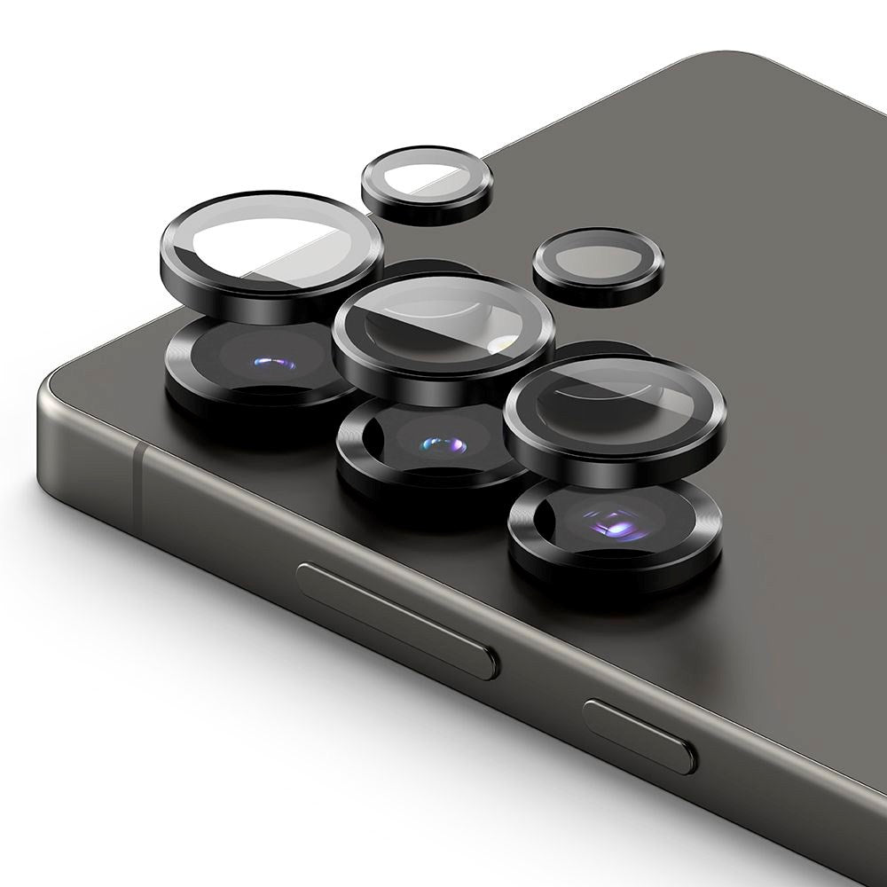 Samsung Galaxy S25 Ultra - Ringke Kameralinsebeskyttelsesglass - 2 stk - Svart