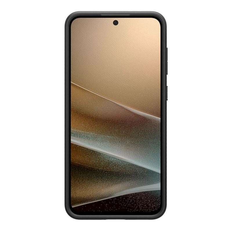 Samsung Galaxy A36 (5G) Spigen Liquid Air - Fleksibelt Plast Deksel - Matt Svart