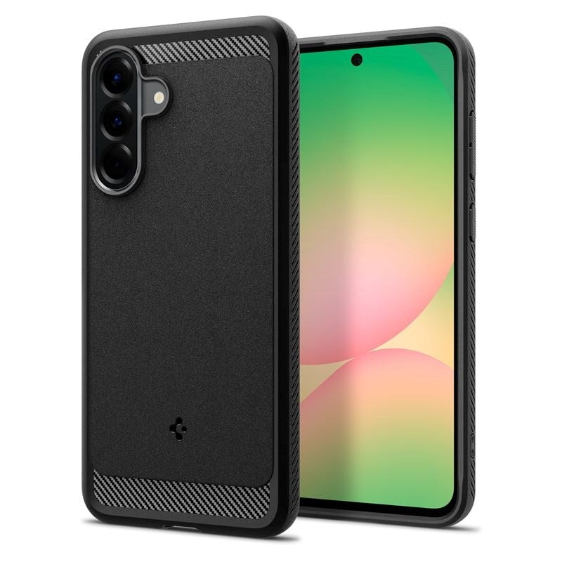 Samsung Galaxy A56 (5G) Spigen Rugged Armor Deksel - Matt Svart