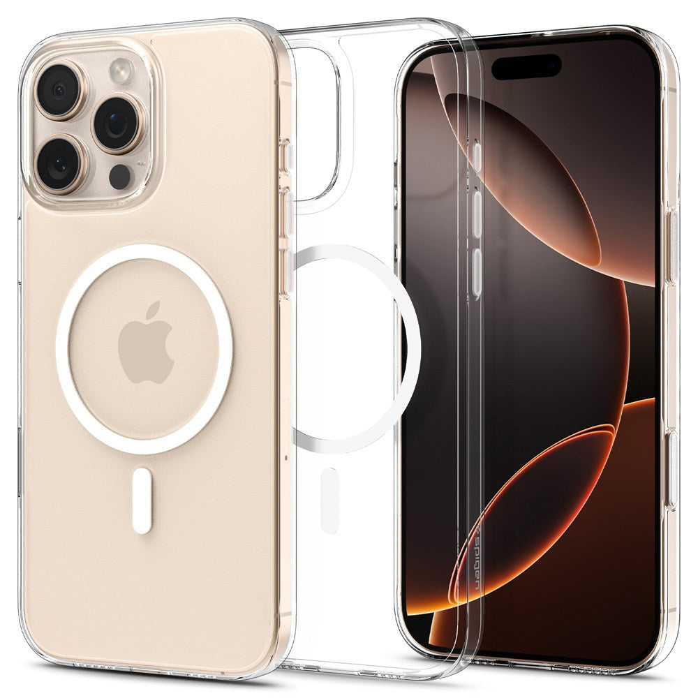 iPhone 16 Pro Max Spigen Thin Fit T Deksel - MagSafe Kompatibel - Gjennomsiktig