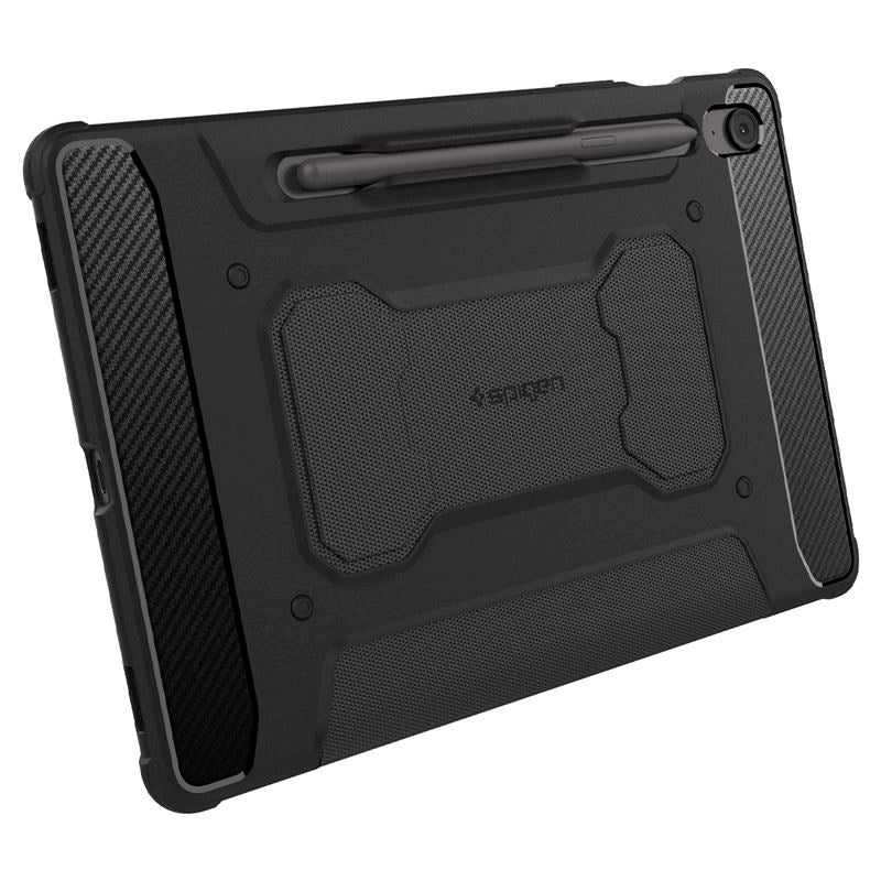 Samsung Galaxy Tab S10 FE+ (Plus) Spigen Rugged Armor Pro Deksel - Svart