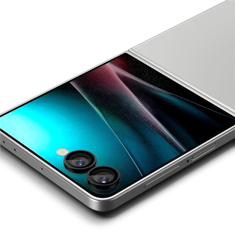 Samsung Galaxy Z Flip7 Spigen Glass tR EZ Fit Optik Pro HD - 2 stk - Svart