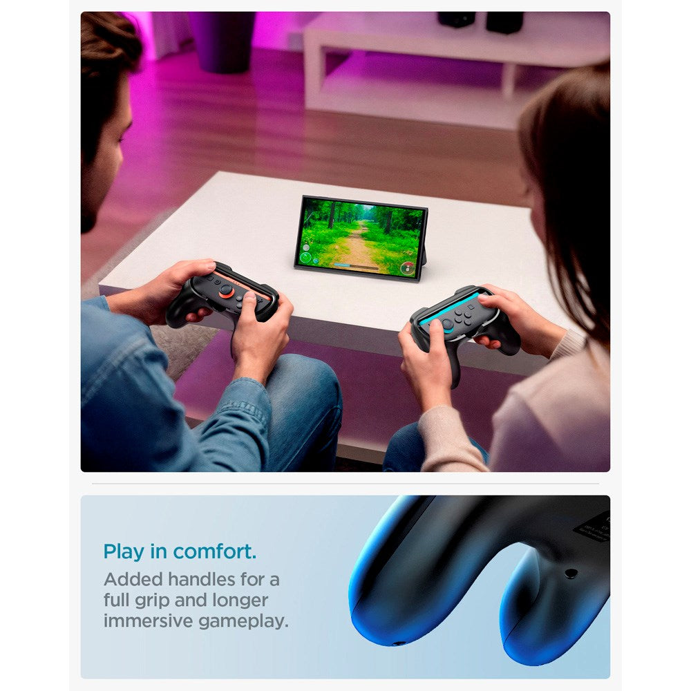 Nintendo Switch 2 Spigen Joy Con Grip - 2 stk - Svart