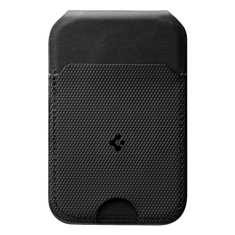 Spigen Slim Fold Kortholder for 3 Kort med Stativfunksjon - MagSafe Kompatibel - Svart