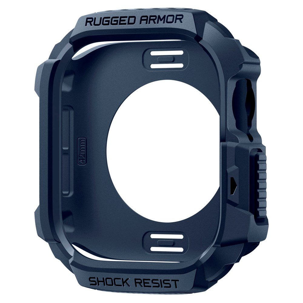 Apple Watch 11 / 10 (42mm) Spigen Rugged Armor 2 Deksel - Blå