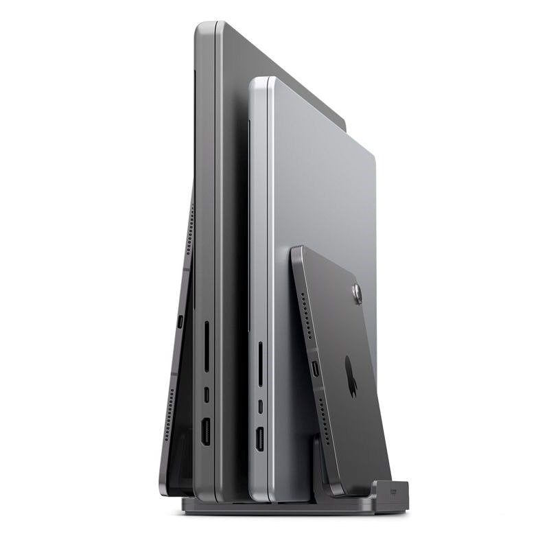 Spigen Vertikalt MacBook / Datamaskinstativ - Grå