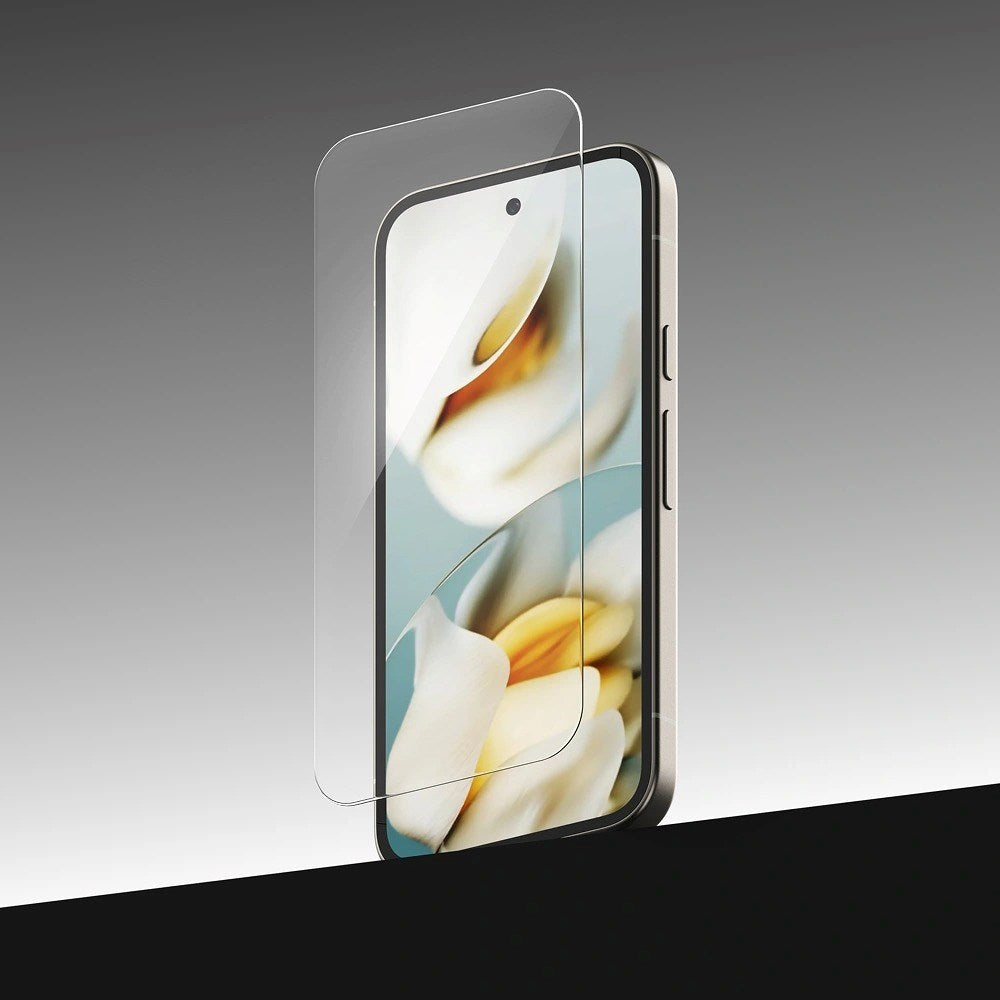 Ringke Google Pixel 9a Easy Slide Herdet Glass Skjermbeskytter – 2 Stk. – Gjennomsiktig