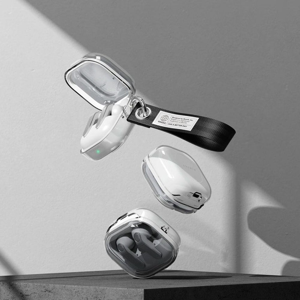 Samsung Galaxy Buds 4 / 4 Pro Ringke Air Plast Deksel - Gjennomsiktig