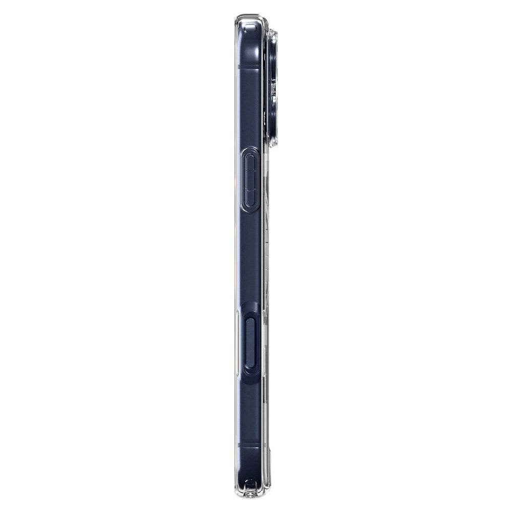 iPhone 17 Pro Max Spigen Ultra Hybrid Deksel - MagSafe Kompatibel - Gjennomsiktig / Blå