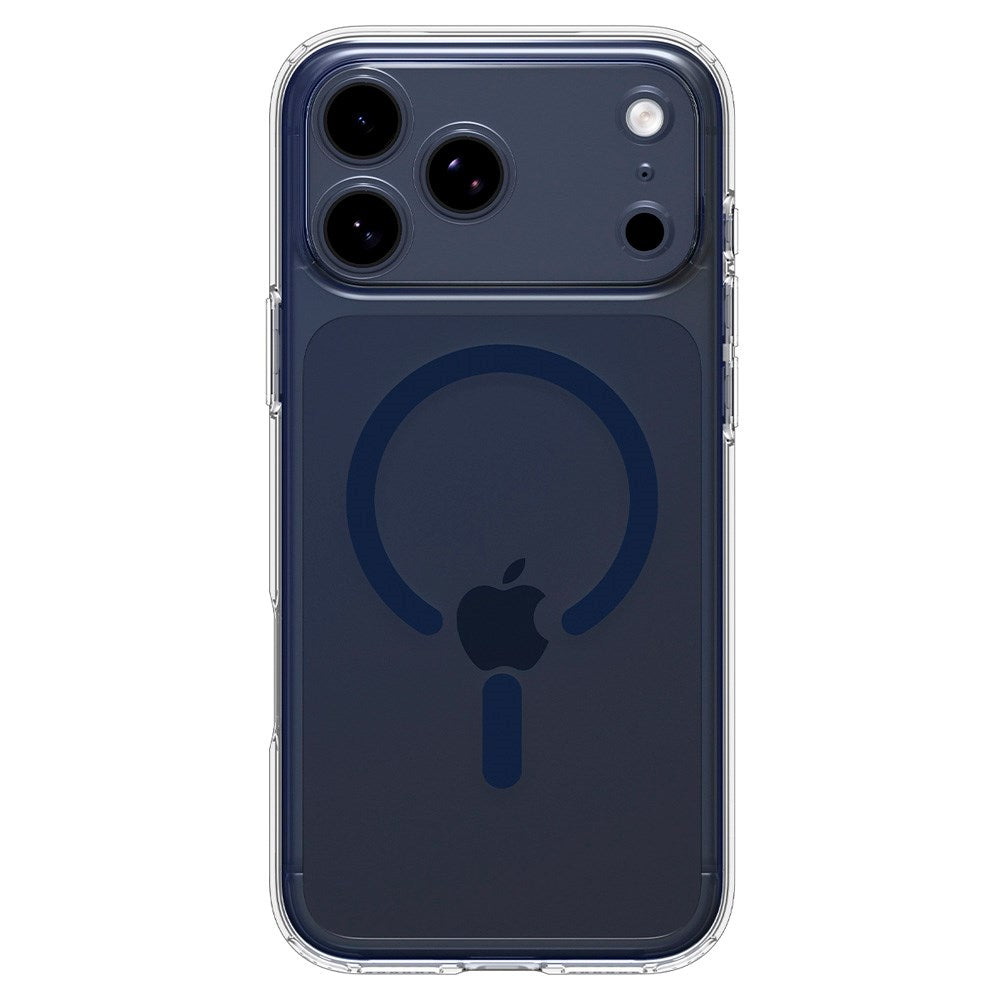 iPhone 17 Pro Spigen Ultra Hybrid Deksel - MagSafe Kompatibel - Gjennomsiktig / Blå