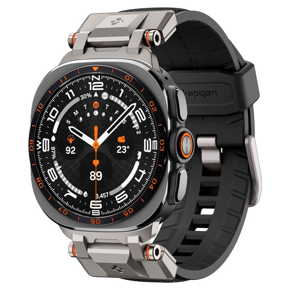 Samsung Galaxy Watch Ultra 2 / Ultra (47mm) Spigen DuraPro Armor Klokkereim - Svart