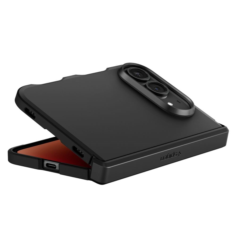 iPhone Duo Spigen Tough Amor Mag Deksel - MagSafe Kompatibel - Svart