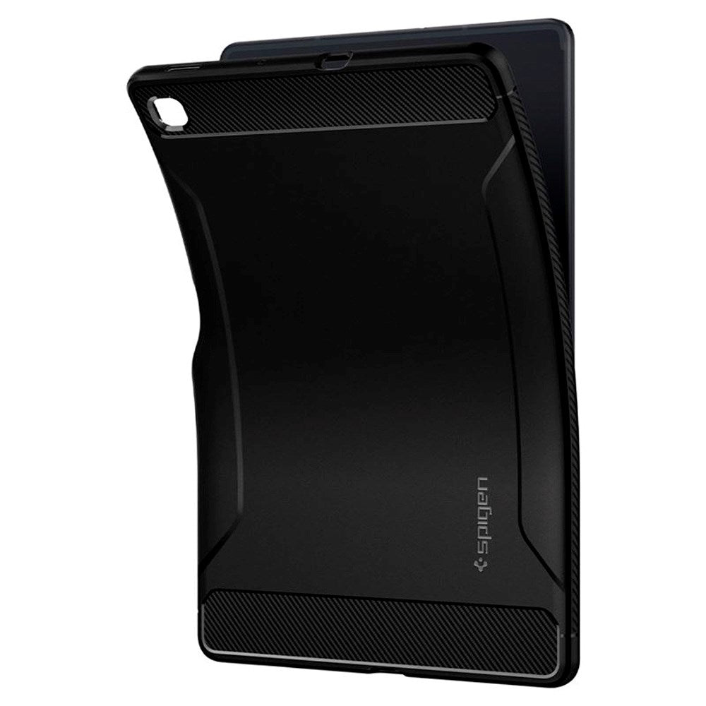 Samsung Galaxy Tab S6 Lite (2020 - 2024) Spigen Rugged Armor Deksel - Svart