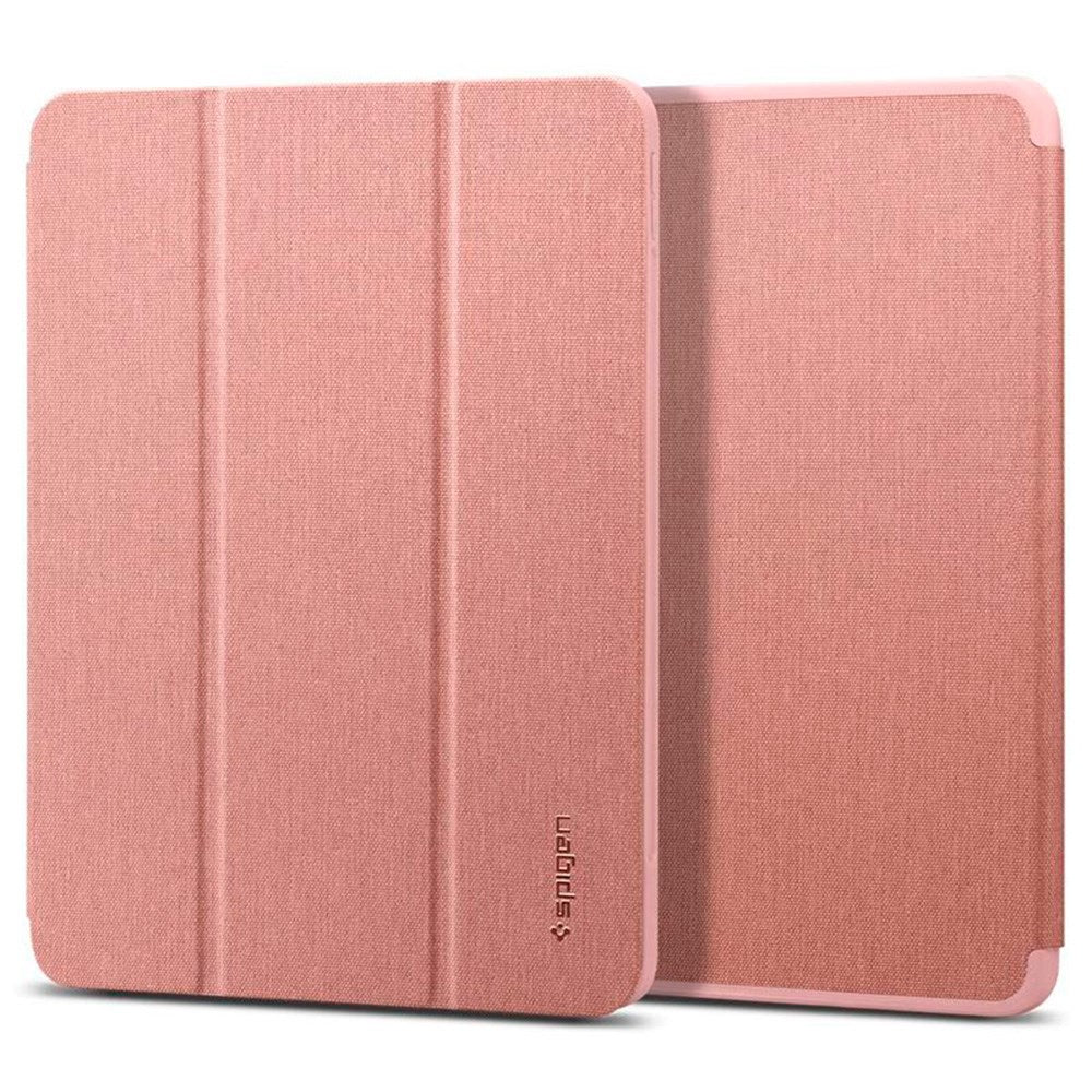 iPad Air 10.9-11" (2025-2020) Spigen Urban Fit Stoff Deksel m. Penneholder - Rose Gold