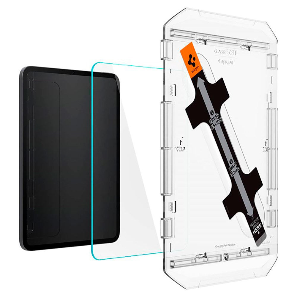 iPad 11" (2025) / iPad 10.9" (2024/2022) Spigen EZ Fit Glas.tR Skjermbeskytter - Case Friendly - Gjennomsiktig