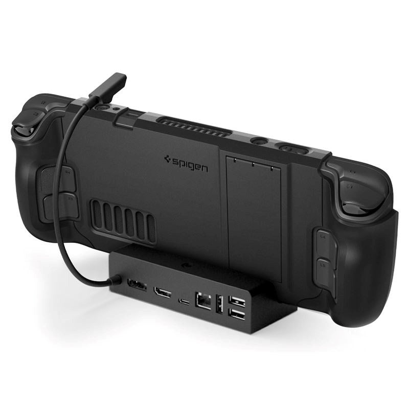 Spigen Valve Steam Deck Thin Fit Deksel med Kickstand - Svart