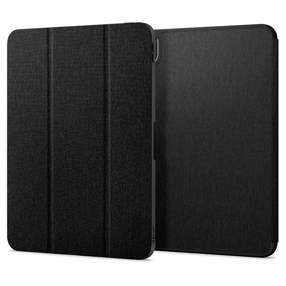 iPad Pro 11" (2025 / 2024) Spigen Urban Fit Stoff Deksel med Pekepenn Holder - Svart