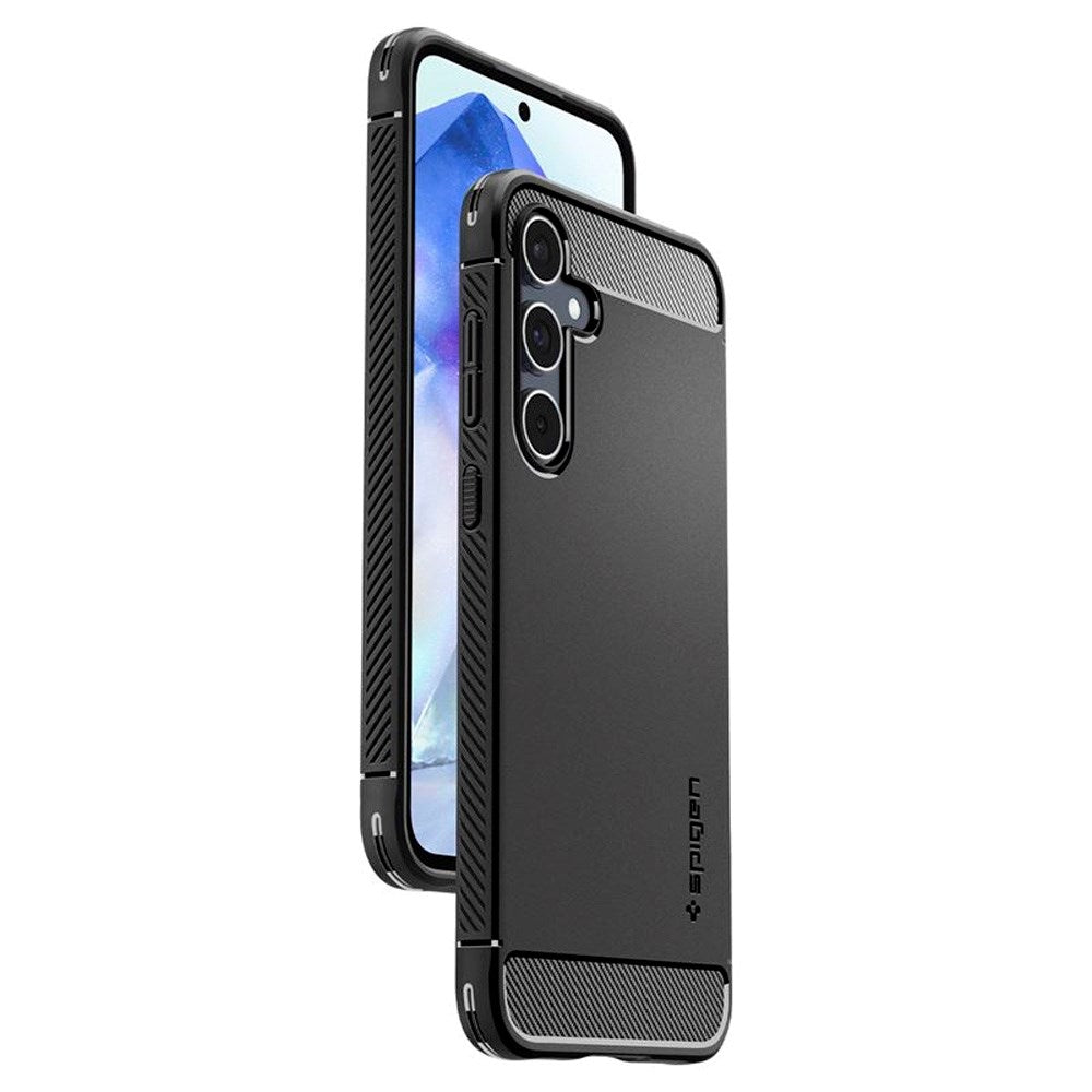 Samsung Galaxy A55 (5G) Spigen Rugged Armor Deksel - Svart