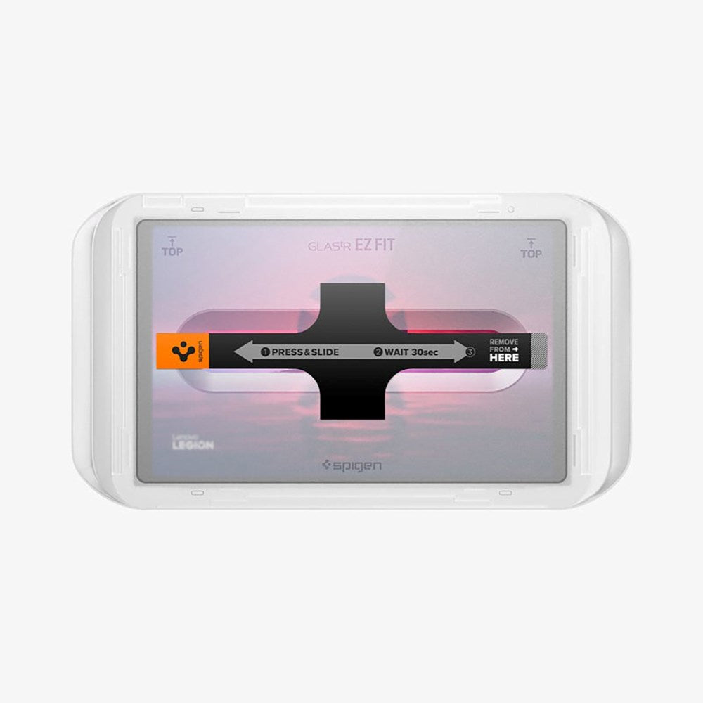 Lenovo Legion GO Spigen EZ Fit Glas.tR Skjermbeskytter - Case Friendly - Gjennomsiktig