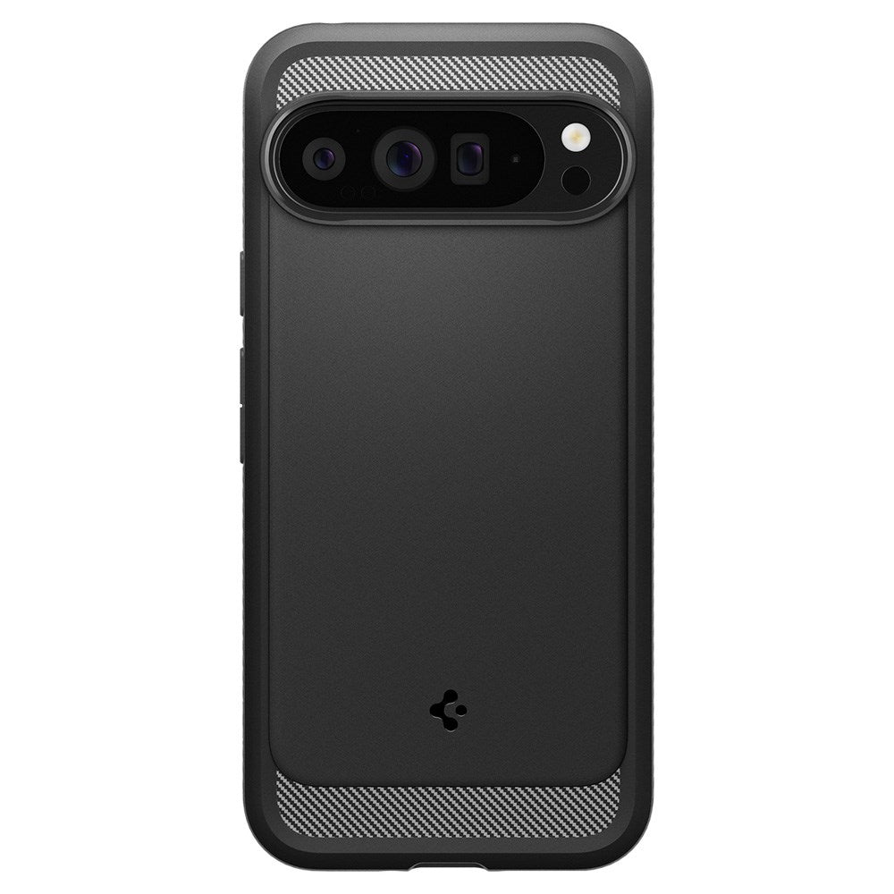 Google Pixel 9 Pro XL Spigen Rugged Armor Deksel - Svart
