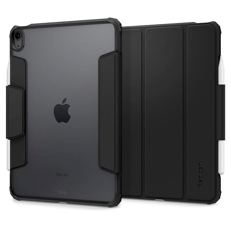 iPad Air 11" (2025 / 2024) Spigen Air Skin Pro Skinn Flip Deksel - Sort
