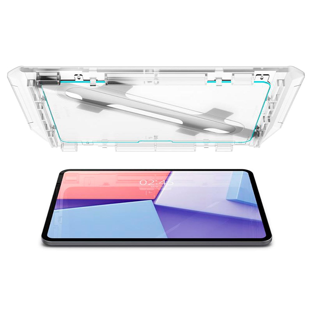 iPad Pro 11" (2025 / 2024) Spigen EZ Fit Glas.tR Skjermbeskytter - Case Friendly - Gjennomsiktig