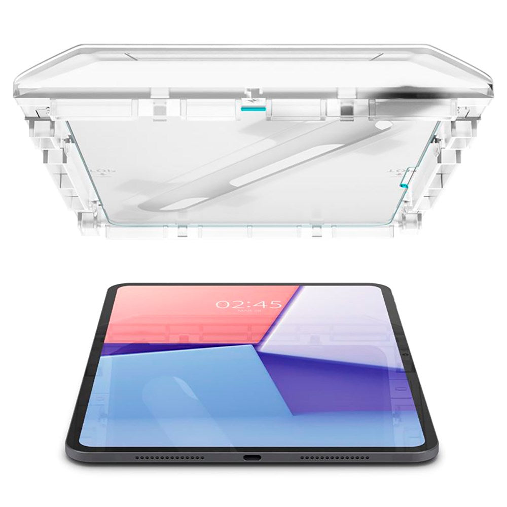 iPad Pro 11" (2025 / 2024) Spigen EZ Fit Glas.tR Skjermbeskytter - Case Friendly - Gjennomsiktig