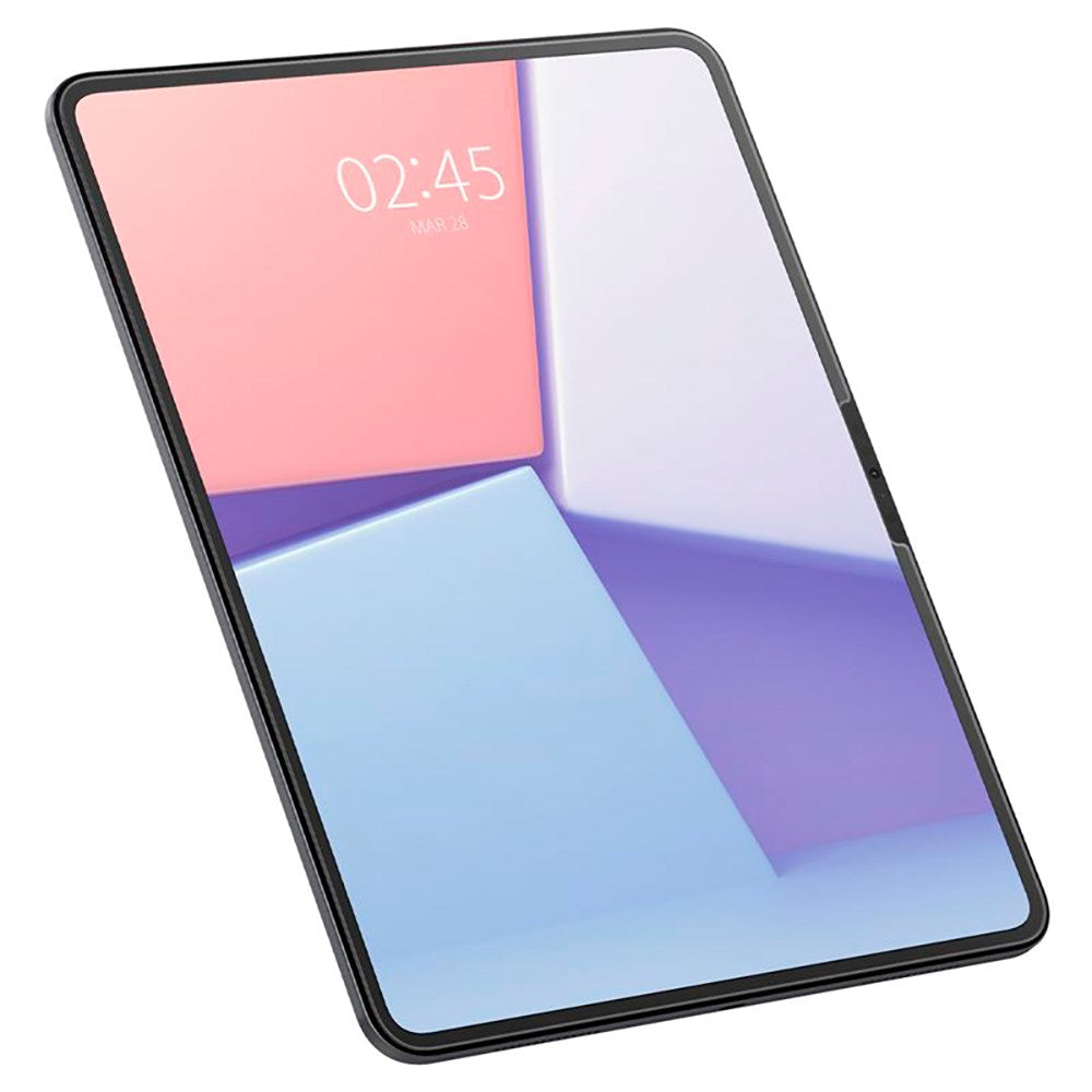 iPad Pro 13" (2025 / 2024) Spigen Paper Touch EZ Fit Glas.tR Skjermbeskytter - Case Friendly - Gjennomsiktig