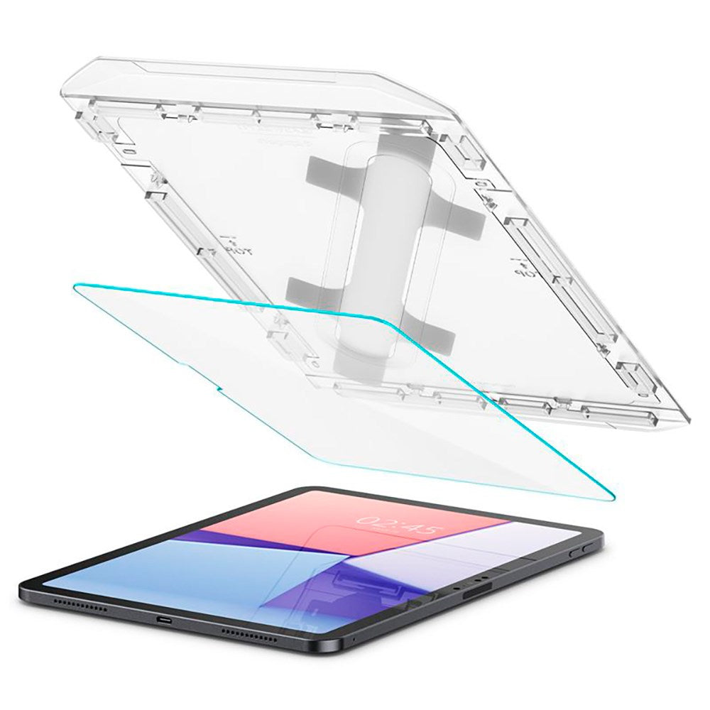 iPad Air 11" (2025 / 2024) Spigen EZ Fit Glas.tR Skjermbeskytter - Case Friendly - Gjennomsiktig
