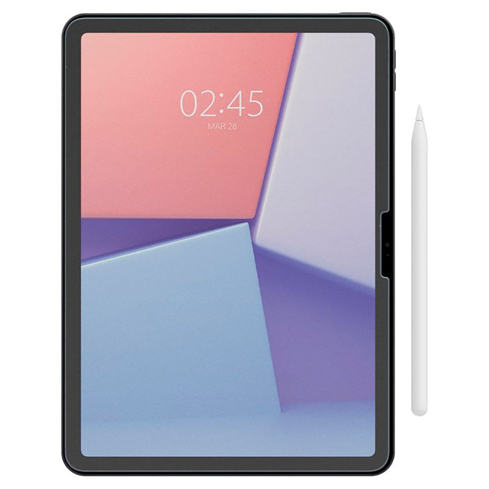 iPad Air 11" (2025 / 2024) Spigen Paper Touch EZ Fit Glas.tR Skjermbeskytter - Case Friendly - Gjennomsiktig
