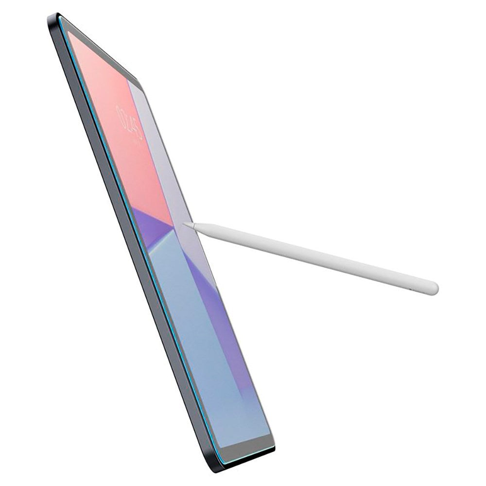 iPad Air 11" (2025 / 2024) Spigen Paper Touch EZ Fit Glas.tR Skjermbeskytter - Case Friendly - Gjennomsiktig