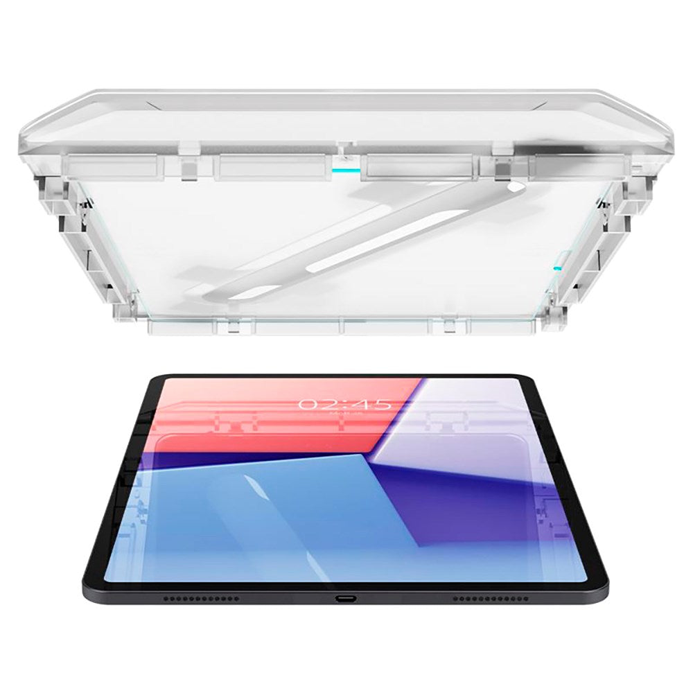 iPad Air 13" (2025 / 2024) Spigen EZ Fit Glas.tR Skjermbeskytter - Case Friendly - Gjennomsiktig