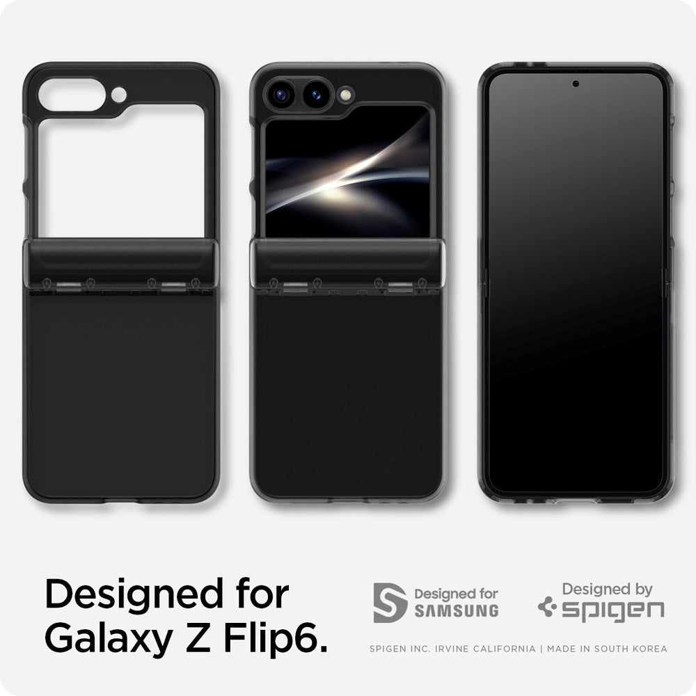 Samsung Galaxy Z Flip7 FE / Flip6 Spigen Ultra Hybrid Pro Deksel - Frost Gray