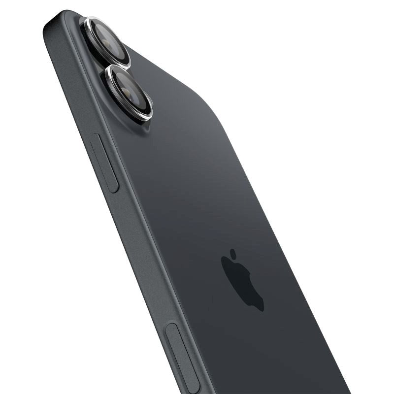 iPhone 17 / 16 / 16 Plus Spigen EZ Fit. tR Optik Pro Kameralinsebeskyttelse - 2 Stk - Gjennomsiktig