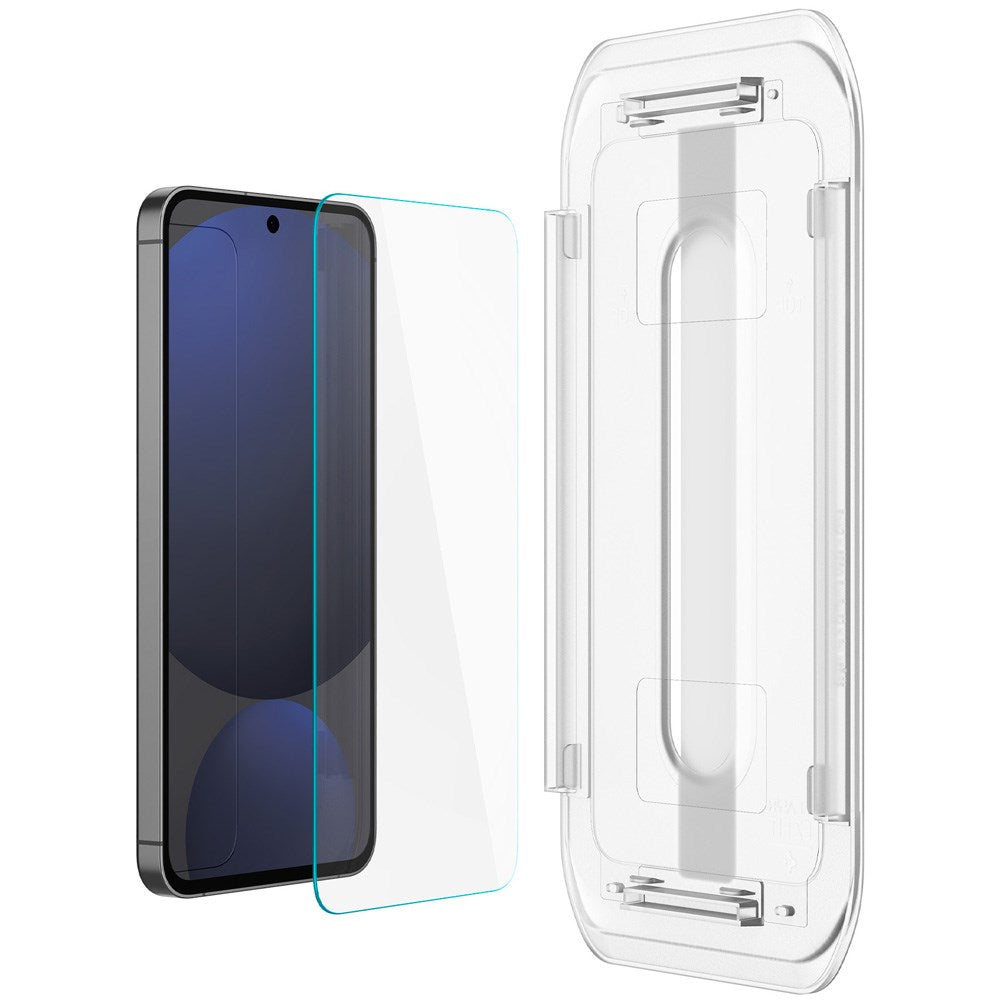 Samsung Galaxy S24 FE / A56 (5G) Spigen EZ Fit Glas.tR Skjermbeskytter 2. Stk - Case Friendly - Gjennomsiktig