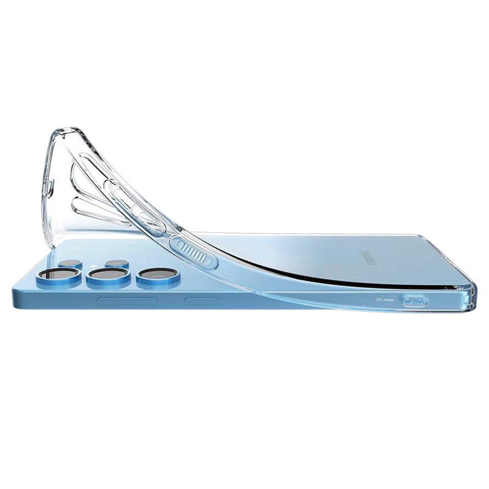 Samsung Galaxy S25 Ultra Spigen Liquid Crystal Deksel - Gjennomsiktig