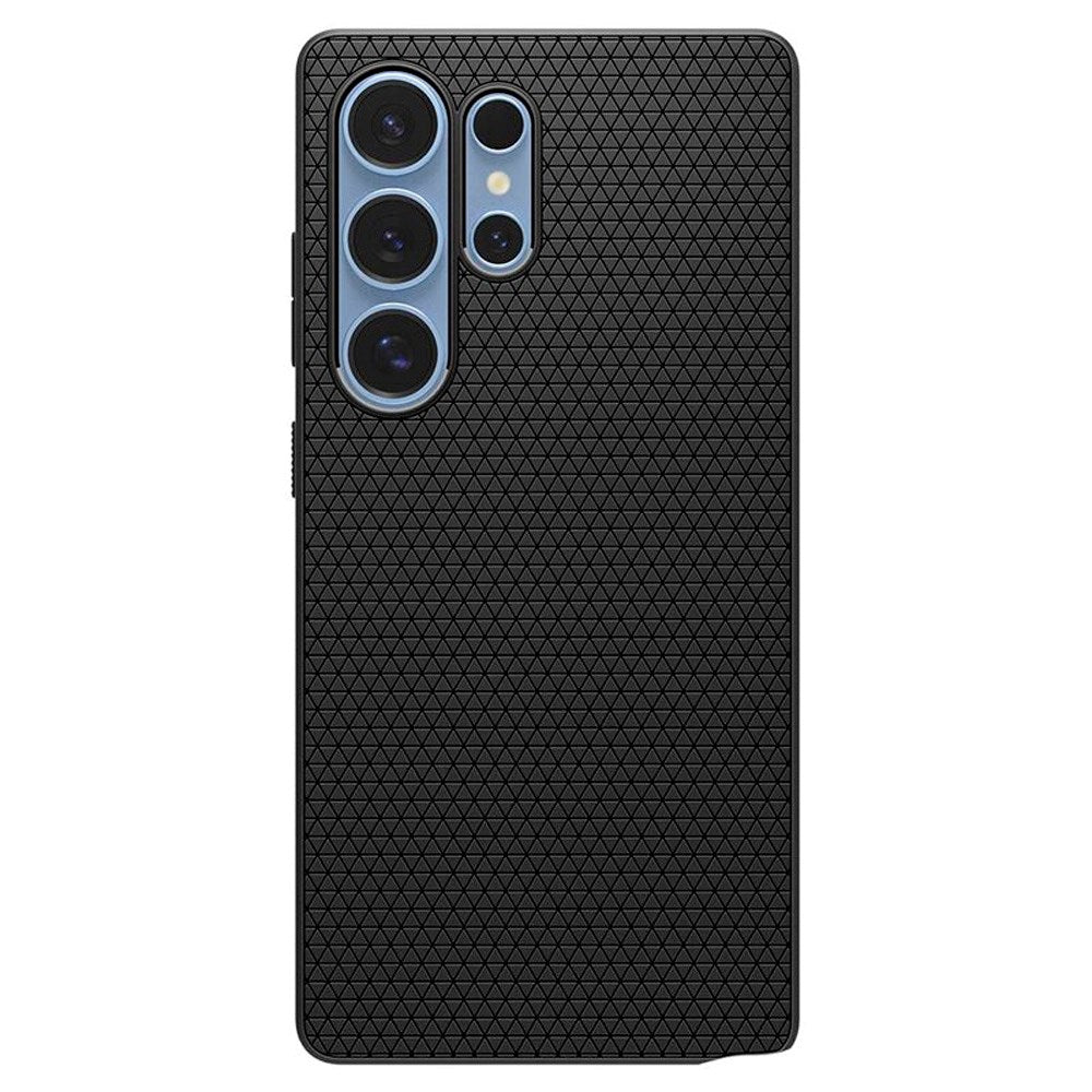 Samsung Galaxy S25 Ultra Spigen Liquid Air - Fleksibelt Plast Deksel - Svart