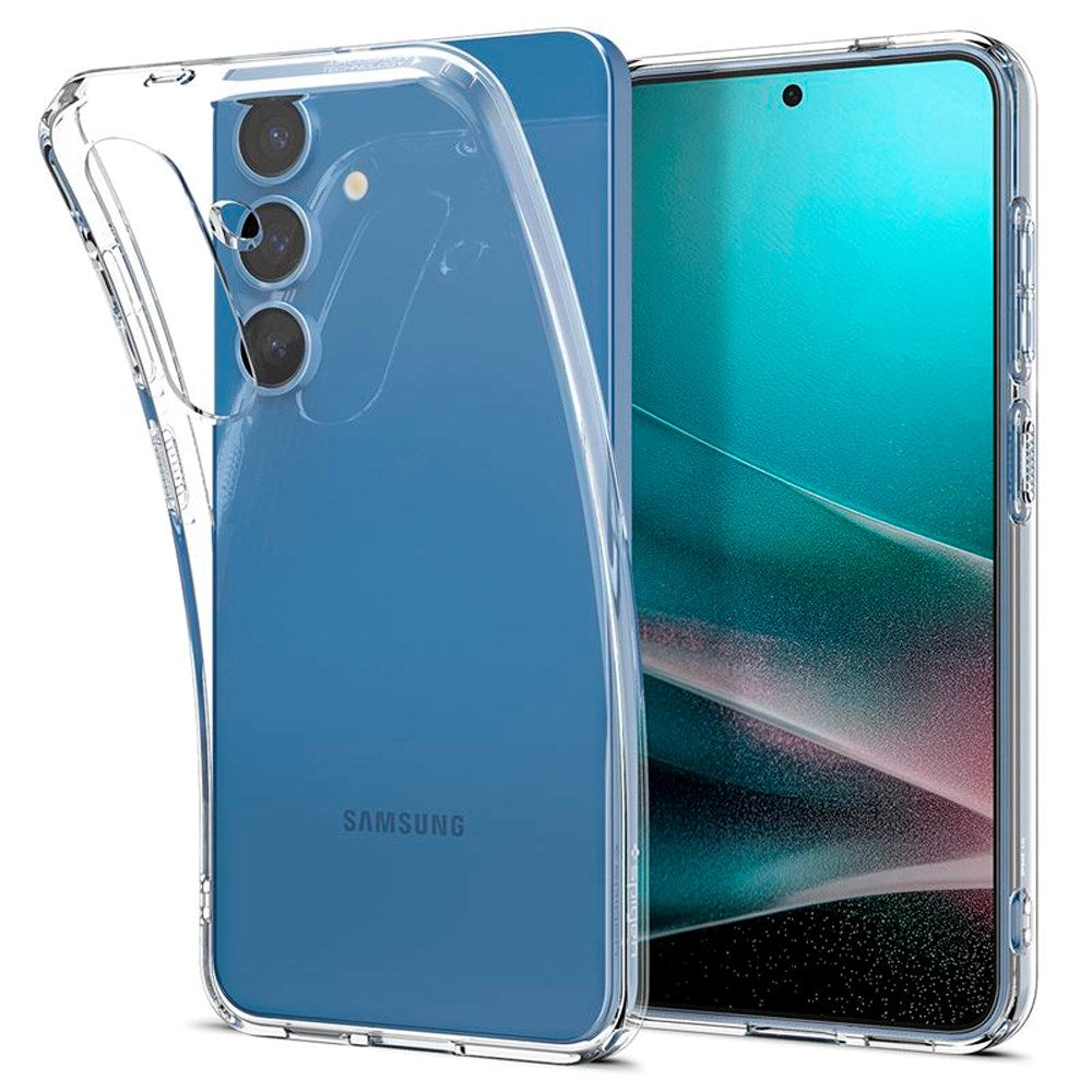 Samsung Galaxy S25+ (Plus) Spigen Liquid Crystal Deksel - Gjennomsiktig
