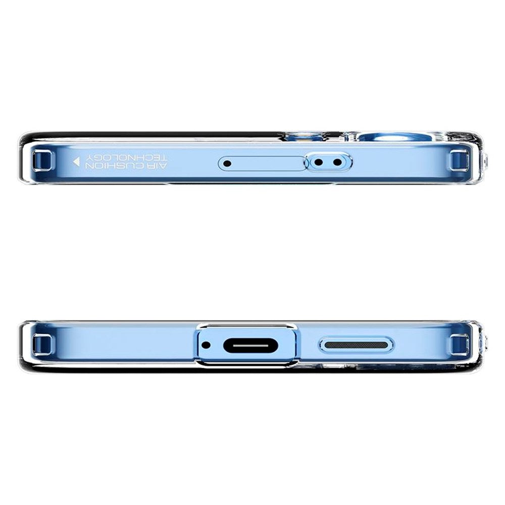 Samsung Galaxy S25 Spigen Liquid Crystal Deksel - Gjennomsiktig