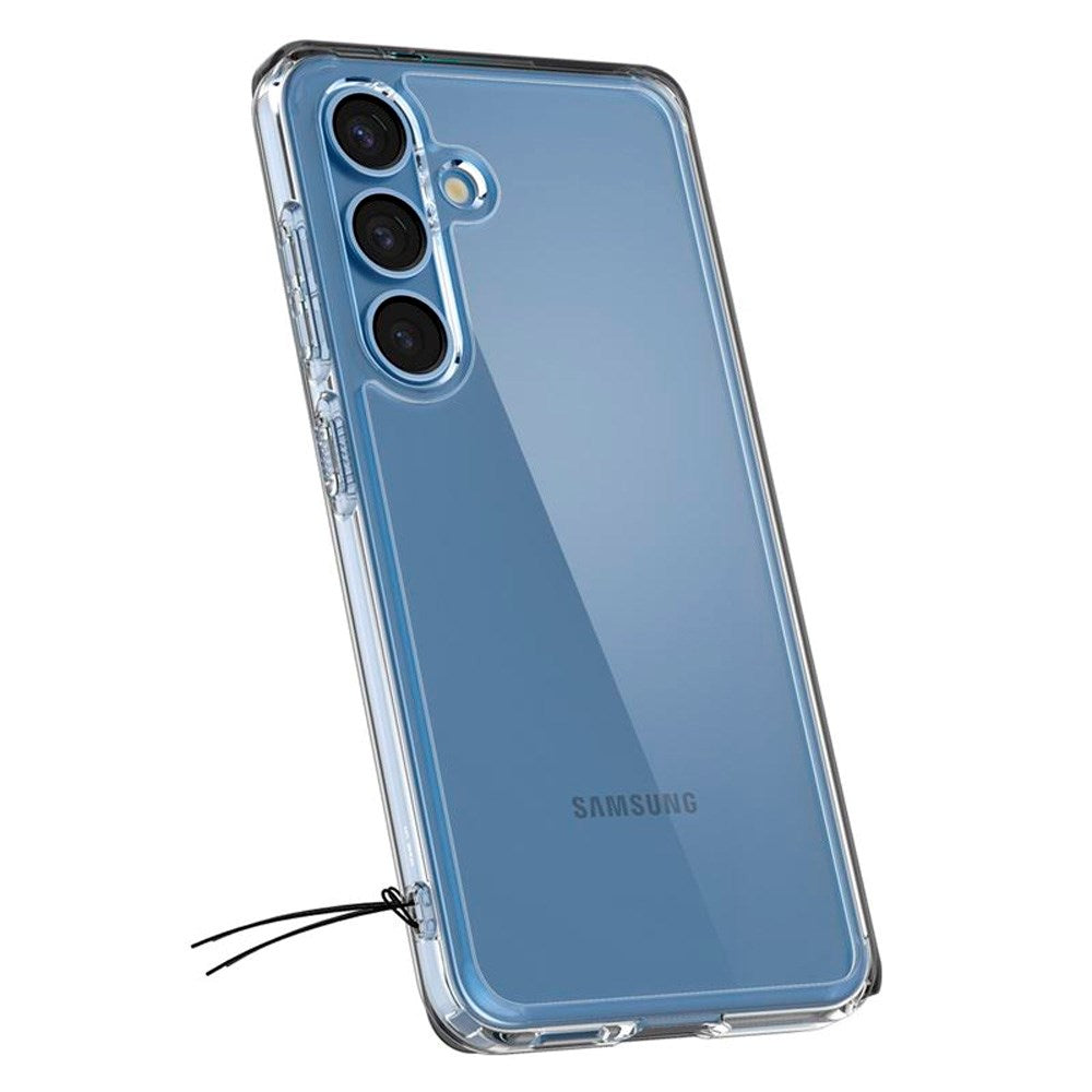 Samsung Galaxy S25 Spigen Hybrid Crystal Clear Deksel - Gjennomsiktig