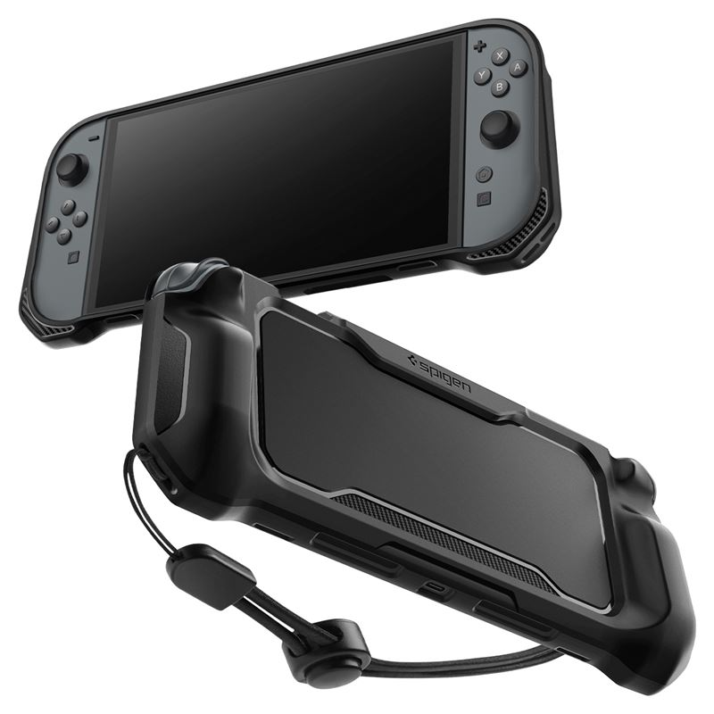 Spigen Nintendo Switch 2 Rugged Armor Deksel - Svart