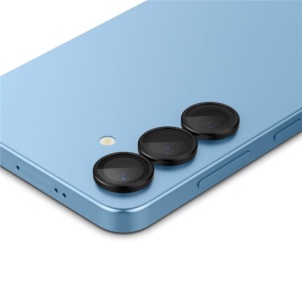 Samsung Galaxy S25+ (Plus) Spigen EZ Fit Optik Pro Kameralinsebeskyttelsesglass - 2 stk - Svart