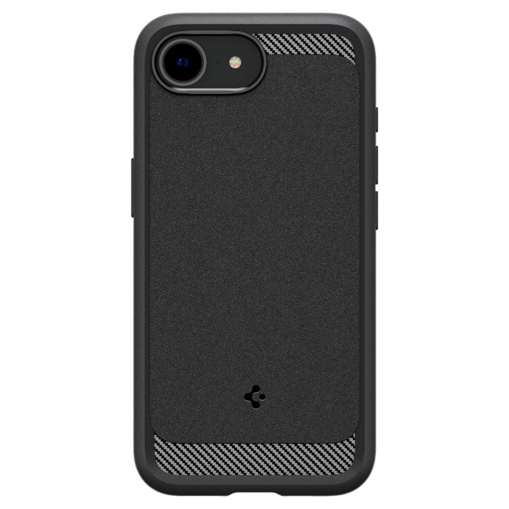 iPhone 16e Spigen Rugged Armor Deksel - MagSafe Kompatibel - Matt Svart