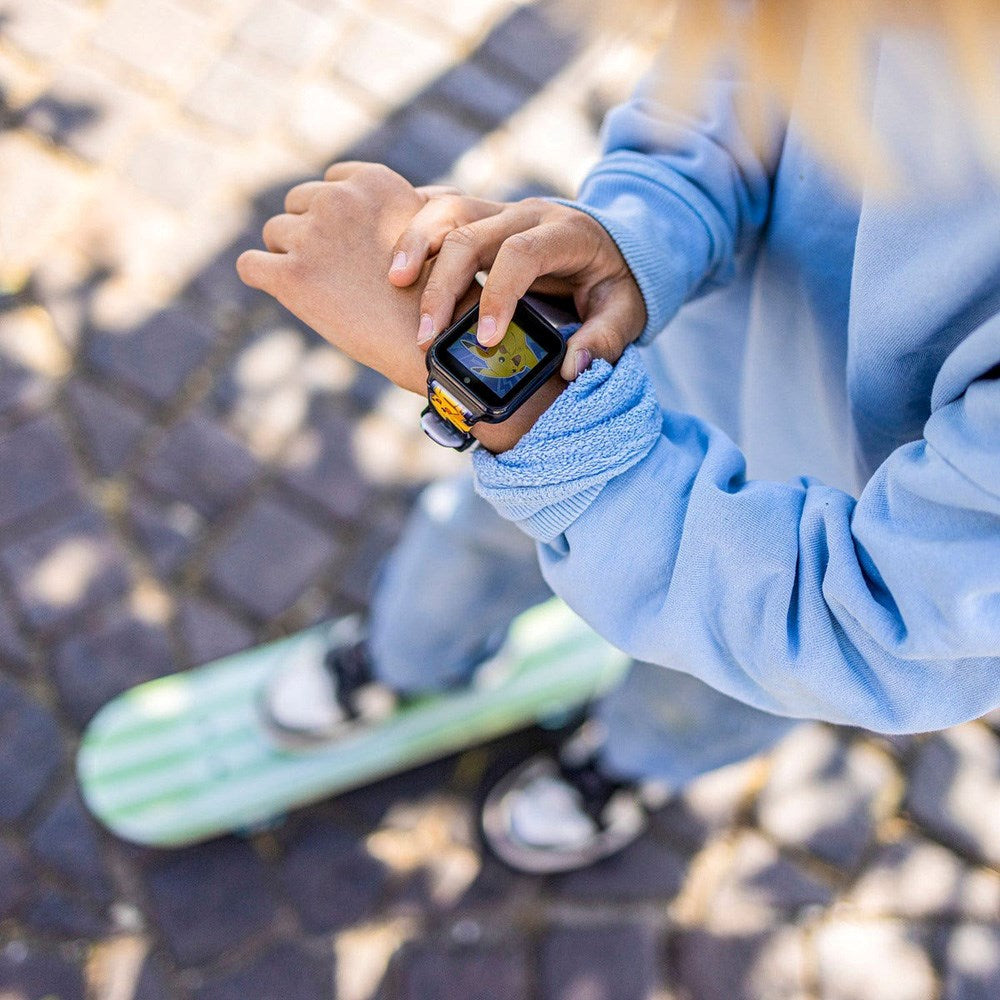 Accutime Smartklokke for Barn med Ulike Funksjoner - Pokémon / Svart