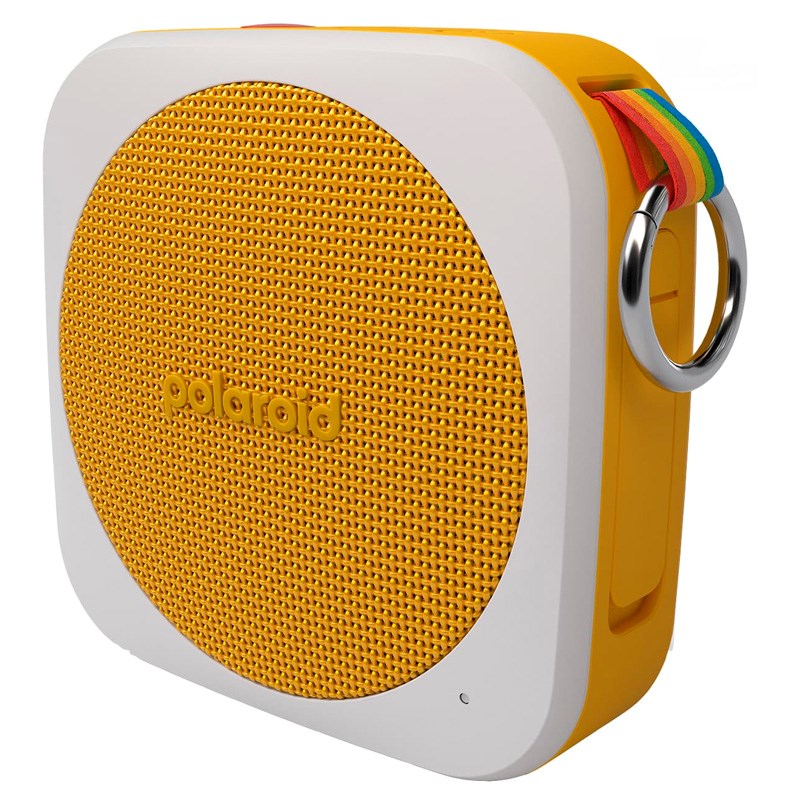 Polaroid Player P1 Bærbar Bluetooth Høyttaler - Hvit / Gul